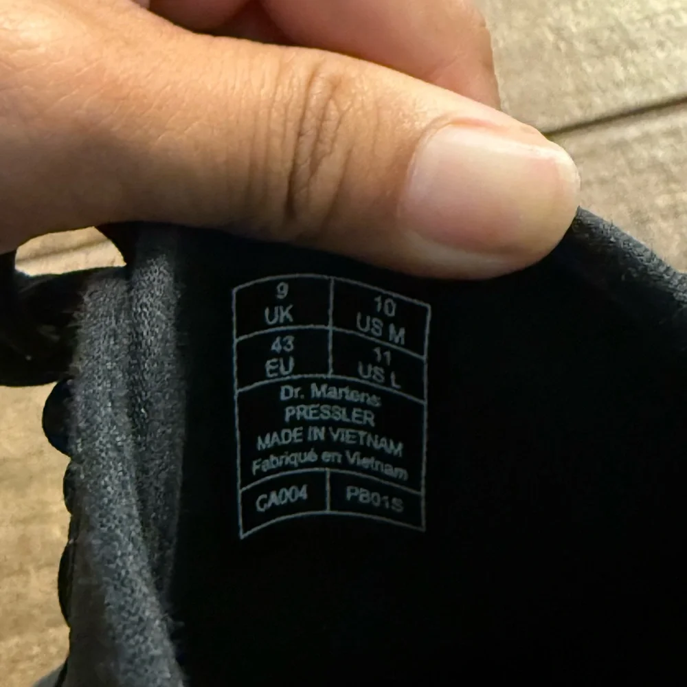 Dr. Martens Black Men's Sneakers - Picture 3 of 3
